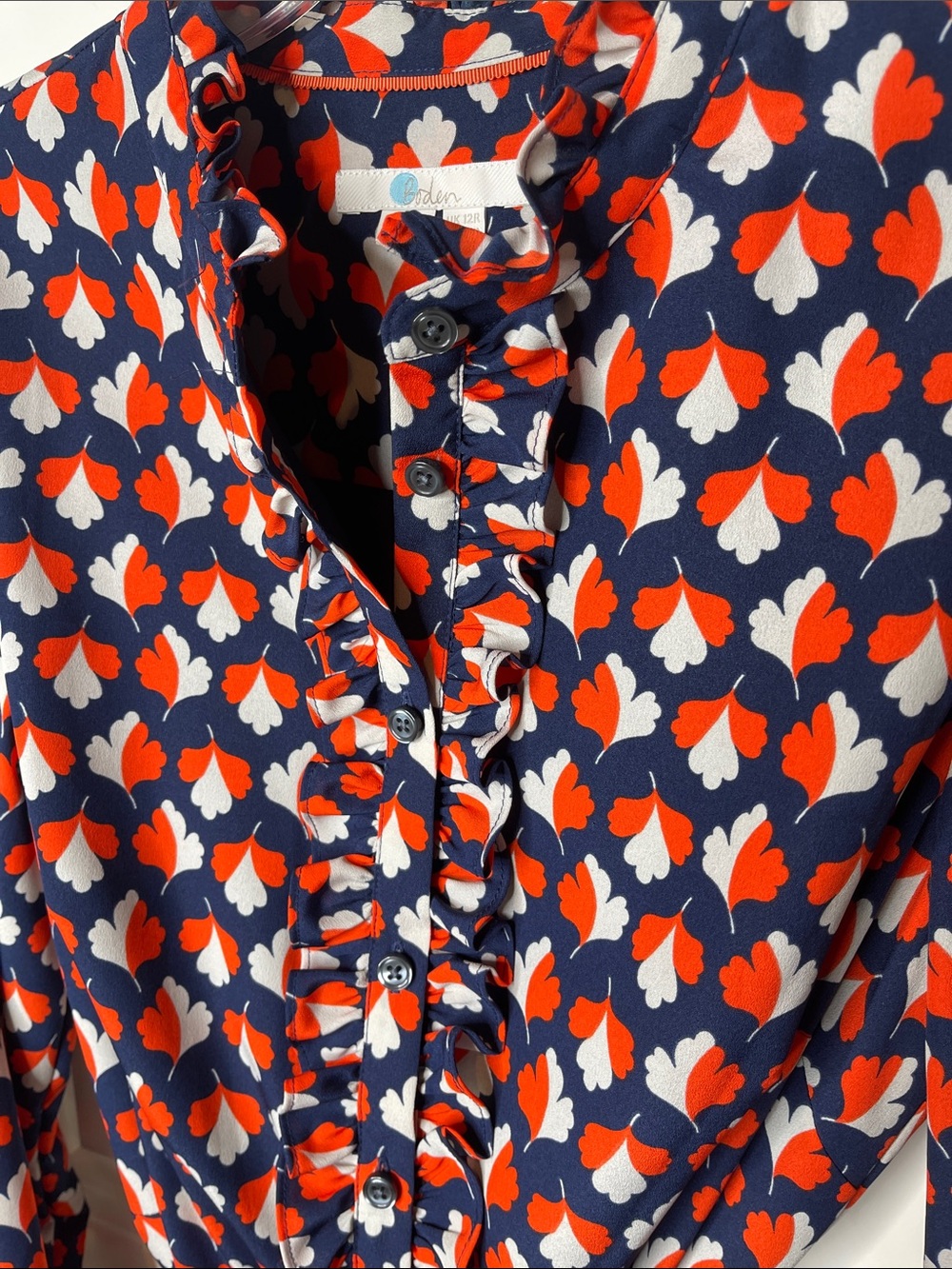 Boden Clover Shirt Dress - Women's Long Sleeve - Picture 4 of 5